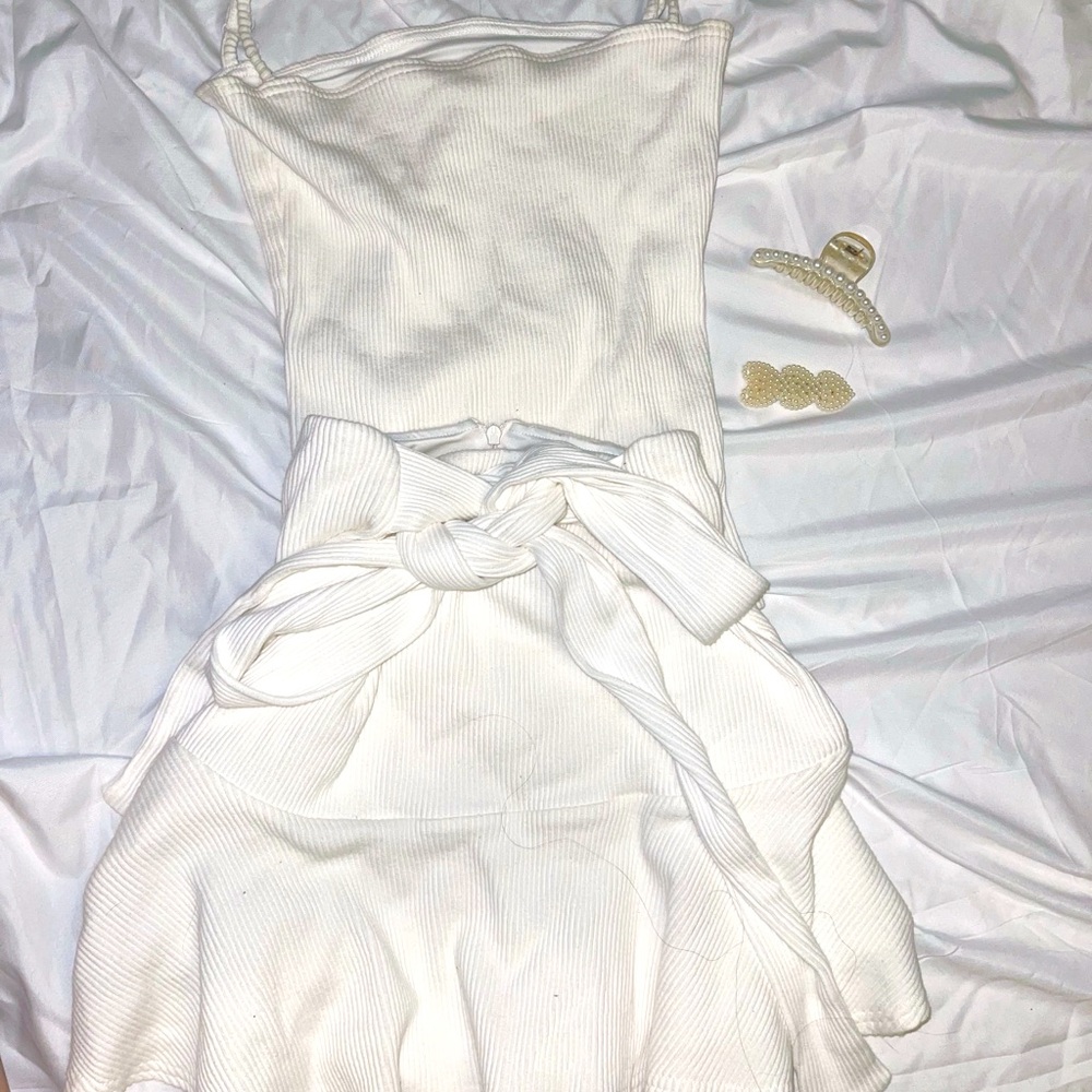 tank top and cute little girly skirt